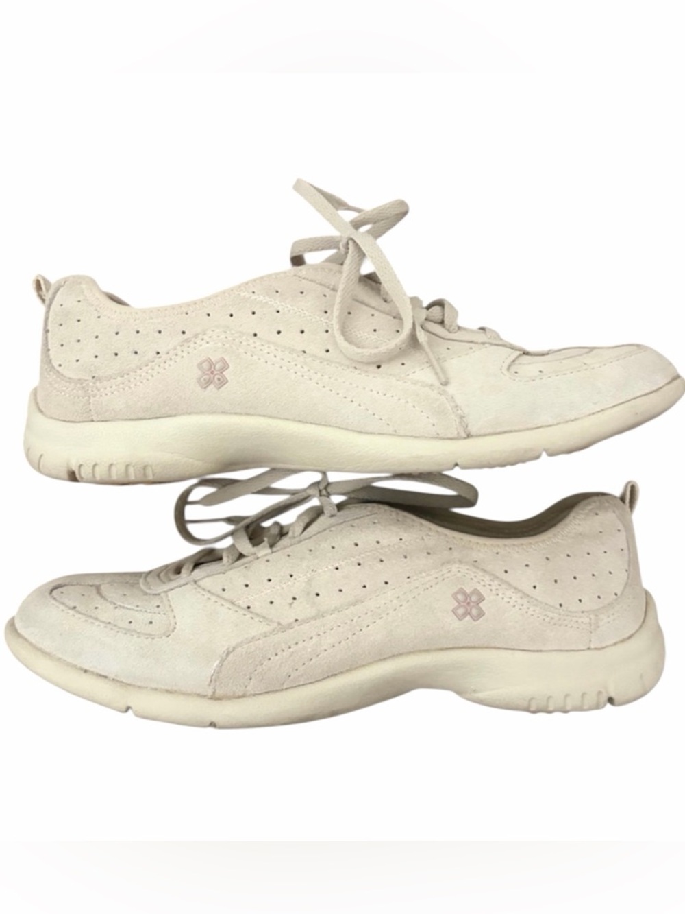 Naturalizer Sport Comfort Casual Sneakers 7M Cream Walking Fashion Shoes
